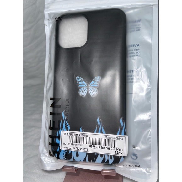 Blue Flamed Butterfly iPhone 12 Pro Max Case 🦋 - Picture 7 of 17